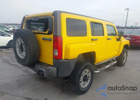 2007 Hummer H3 Suv z USA, uszkodzony, nr VIN 5GTDN13E878107639